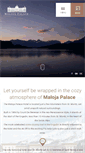 Mobile Screenshot of malojapalace.com